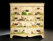 Victorian Polychromed Chest,