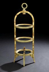 Victorian Polychromed Wood Pla