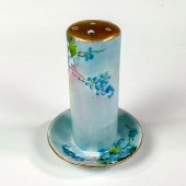 VICTORIAN PORCELAIN HATPIN HOL