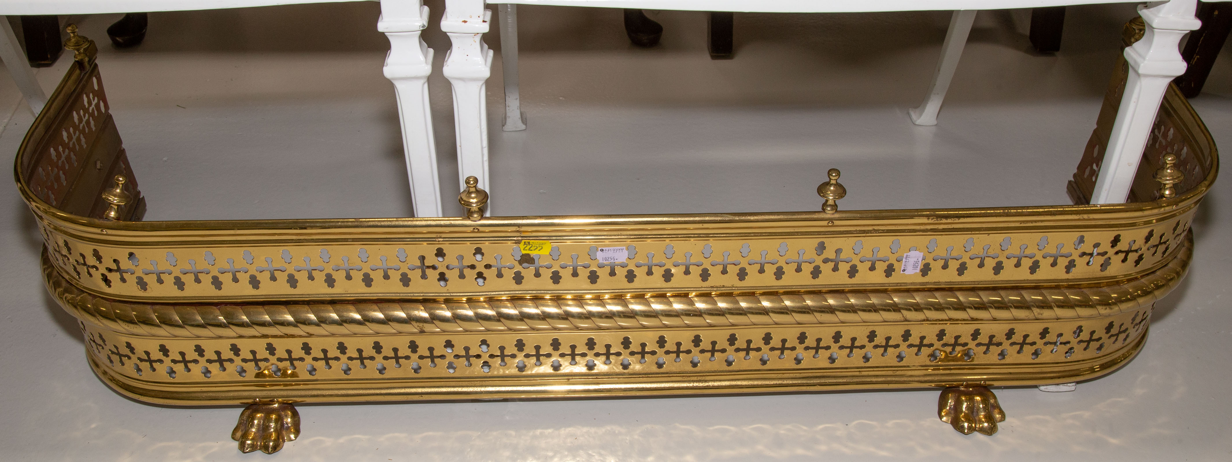 VICTORIAN RETICULATED BRASS