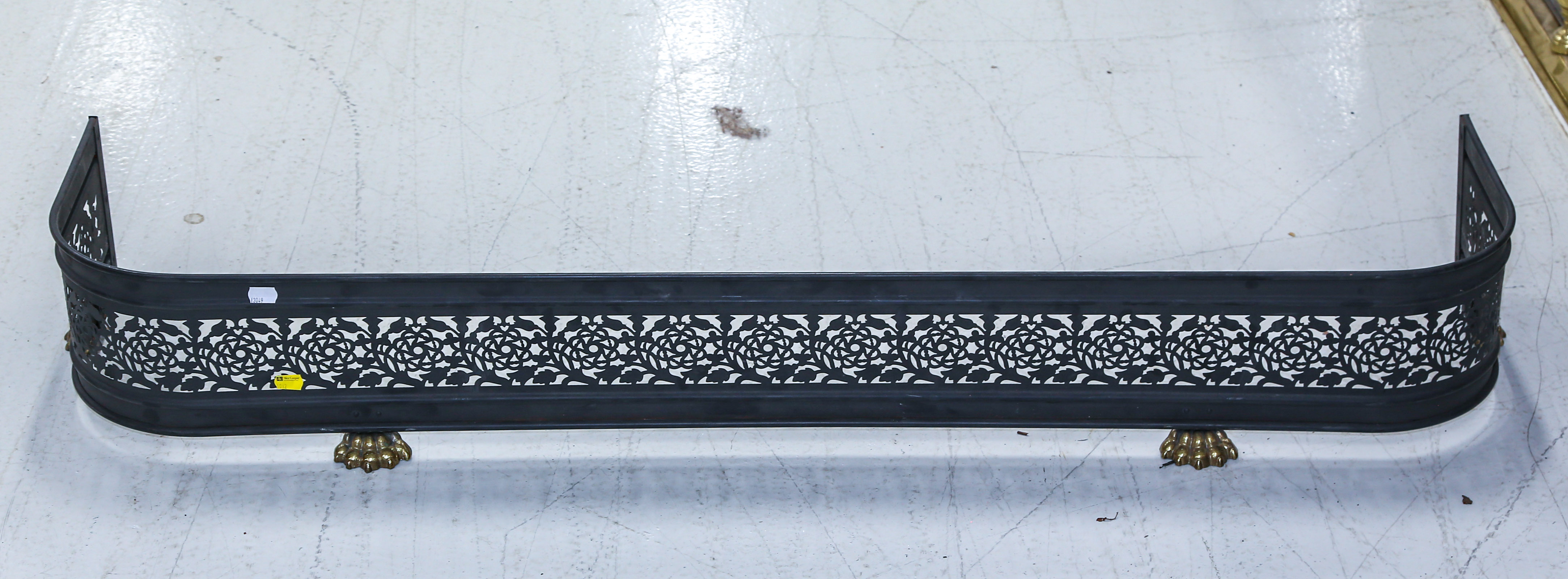 VICTORIAN RETICULATED BRASS &