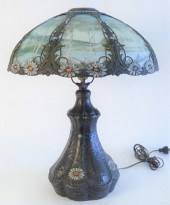 VICTORIAN REVERSE PAINTED TABL