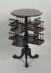 VICTORIAN REVOLVING BOOKSTAND