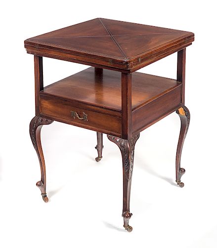 VICTORIAN REVOLVING TOP CARD