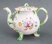 VICTORIAN ROCKINGHAM CHINA FLO