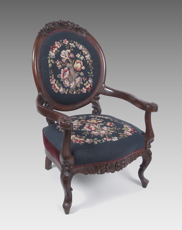 VICTORIAN ROCOCO REVIVAL CARVED