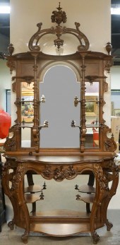 VICTORIAN ROCOCO REVIVAL CARVE