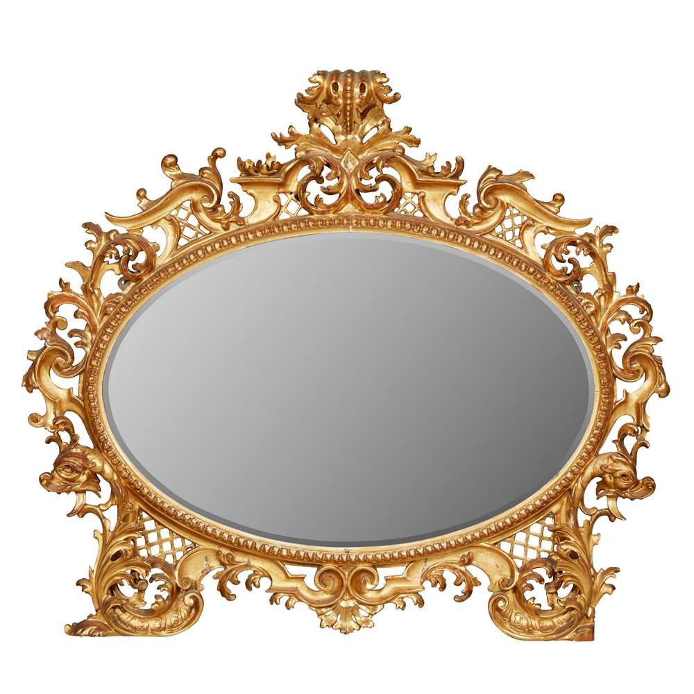VICTORIAN ROCOCO REVIVAL GILTWOOD