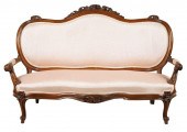 VICTORIAN ROCOCO REVIVAL SOFAc