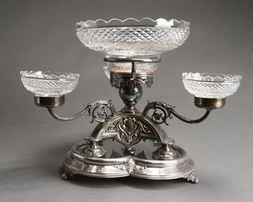 VICTORIAN ROCOCO SILVERPLATED AND