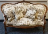 VICTORIAN ROCOCO STYLE BURLWOO