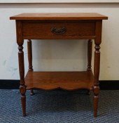 VICTORIAN ROCOCO STYLE OAK BED