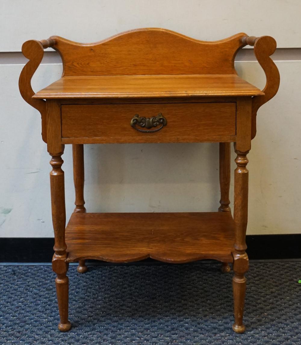 VICTORIAN ROCOCO STYLE OAK WASH