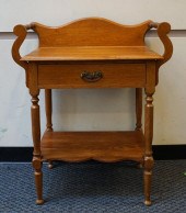 VICTORIAN ROCOCO STYLE OAK WAS