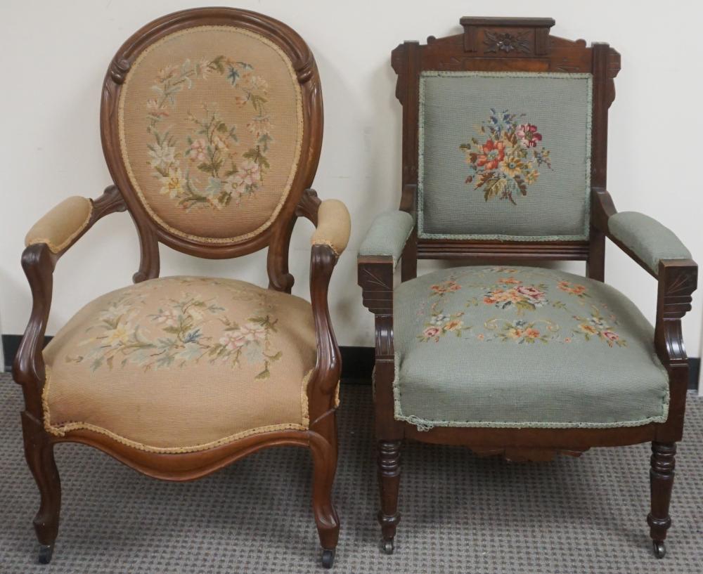 VICTORIAN ROCOCO STYLE WALNUT AND