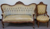 VICTORIAN ROCOCO STYLE WALNUT