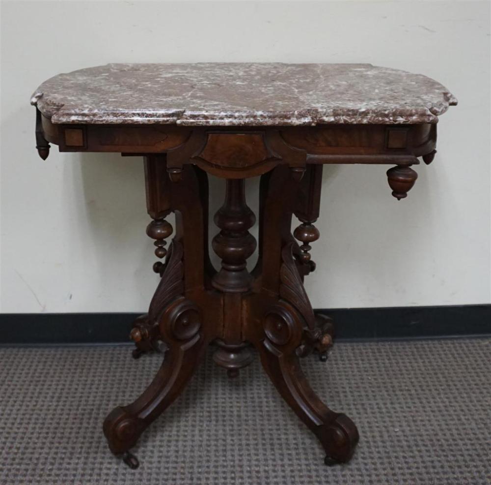 VICTORIAN ROCOCO STYLE WALNUT