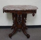 VICTORIAN ROCOCO STYLE WALNUT