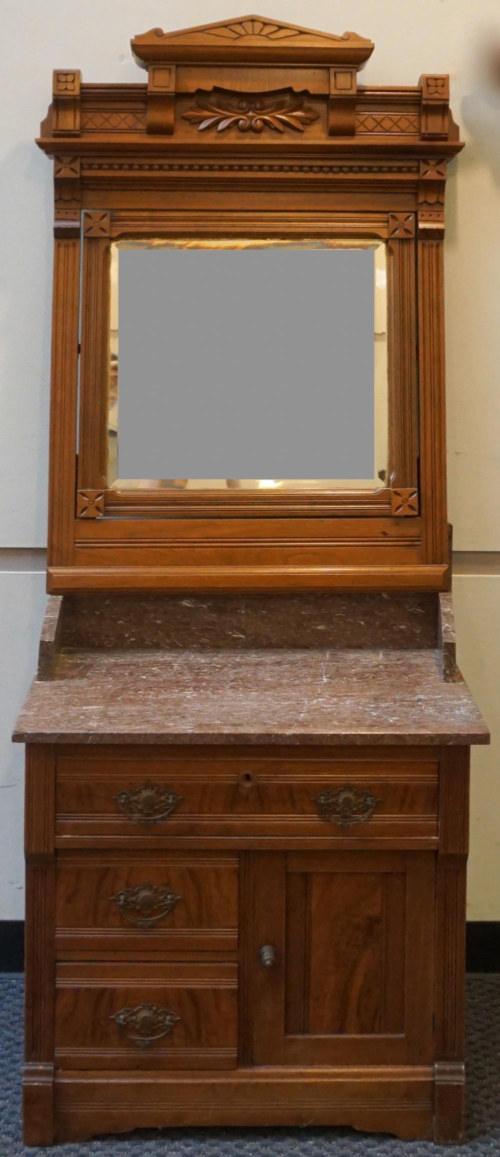 VICTORIAN ROCOCO STYLE WALNUT