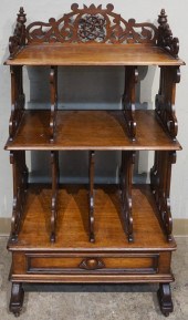 VICTORIAN ROCOCO STYLE WALNUT
