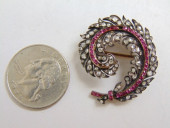VICTORIAN ROSE GOLD SILVER TOP