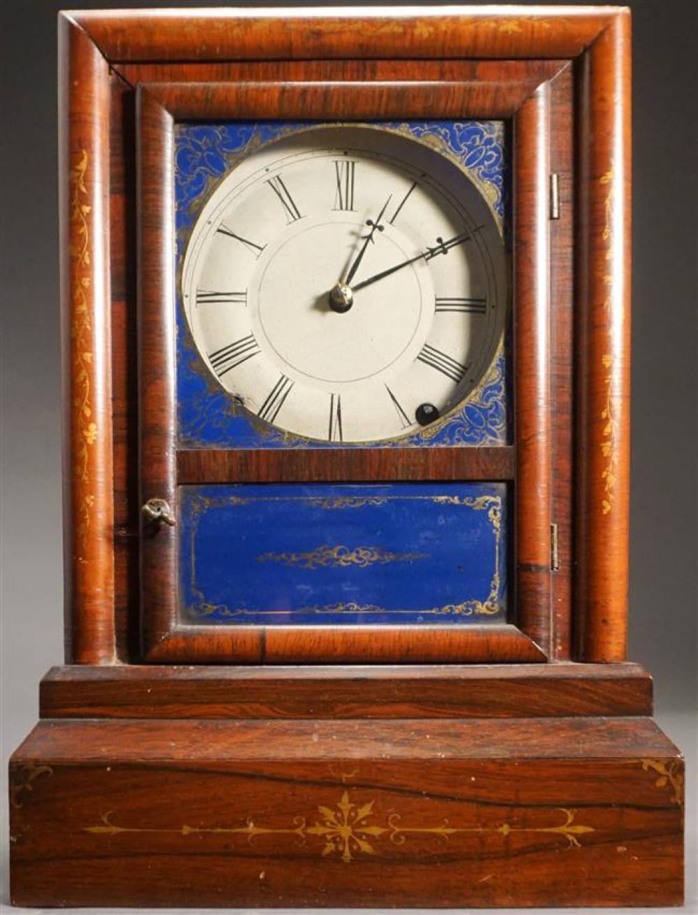VICTORIAN ROSEWOOD AND EGLOMISE