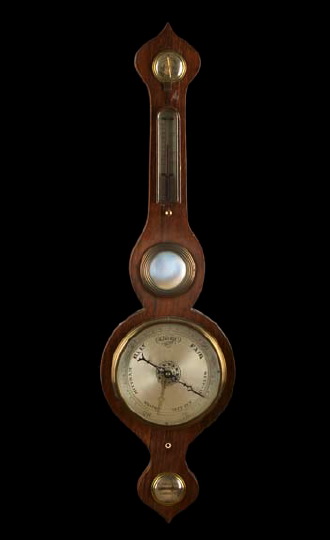 Victorian Rosewood Barometer,  late