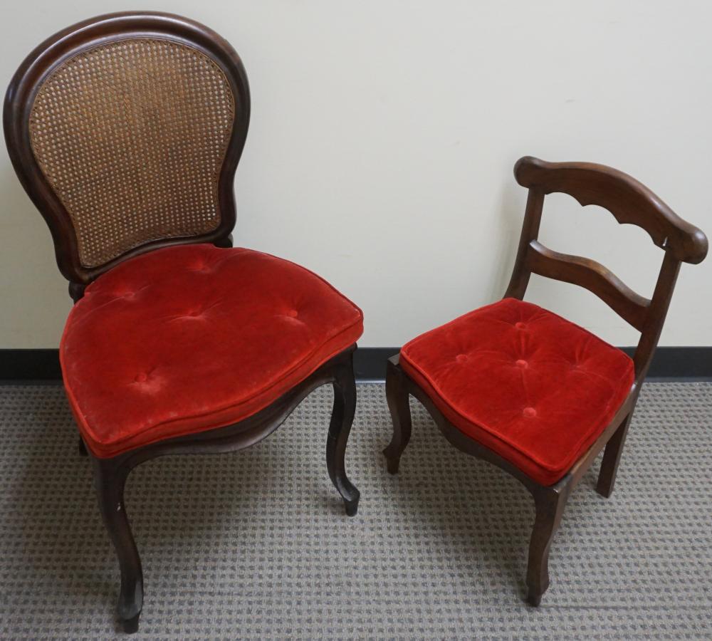 VICTORIAN ROSEWOOD CANE SEAT, YOUTH
