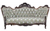 VICTORIAN ROSEWOOD SETTEE A Vi