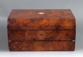 Victorian rosewood traveling d