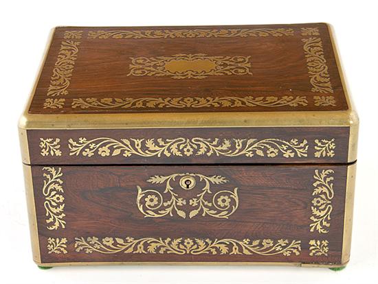 Victorian rosewood traveling