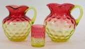 VICTORIAN RUBINA VERDE GLASS P