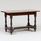 VICTORIAN RUSTIC OAK AND STAIN