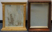 VICTORIAN RUSTIC WALNUT MIRROR