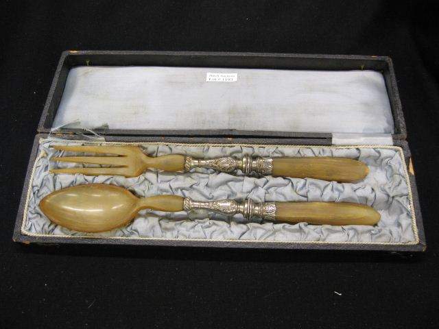Victorian Salad Serving Set fork
