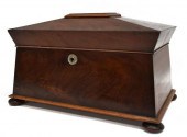 VICTORIAN SARCOPHAGUS-FORM MAH