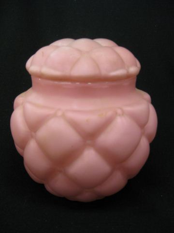 Victorian Satin Art Glass Biscuit
