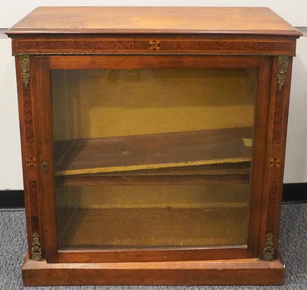 VICTORIAN SATINWOOD INLAID BURL AND