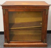 VICTORIAN SATINWOOD INLAID BUR
