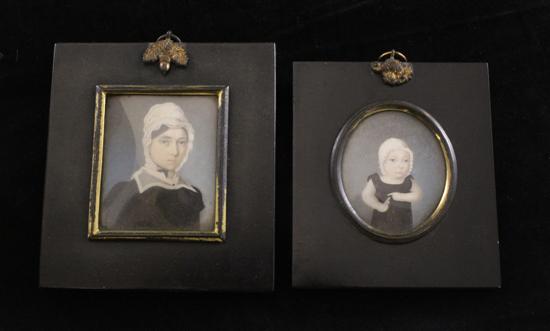 Victorian School two oils on