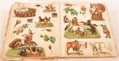 VICTORIAN SCRAP BOOK AND ADVER