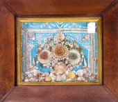 VICTORIAN SEASHELL SHADOWBOX A