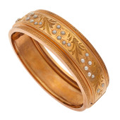 VICTORIAN SEED PEARL, 18K ROSE