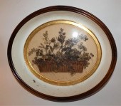 VICTORIAN SHADOWBOX HAIR WREAT