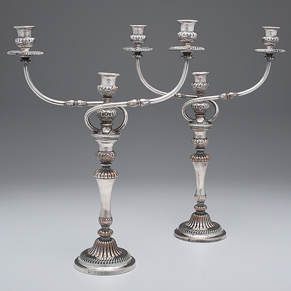 Victorian Sheffield Candelabra