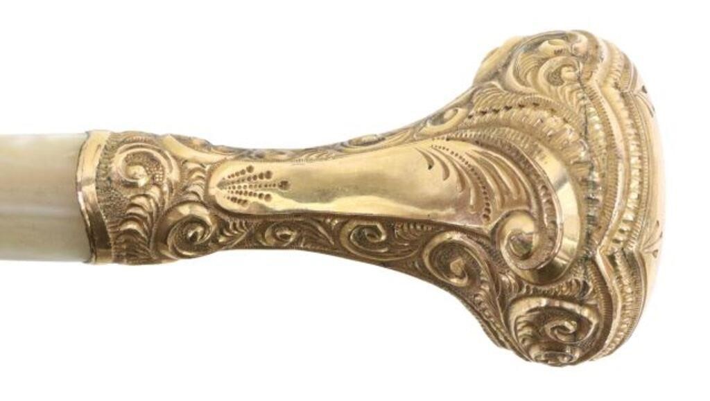 VICTORIAN SHELL & GOLD-PLATED