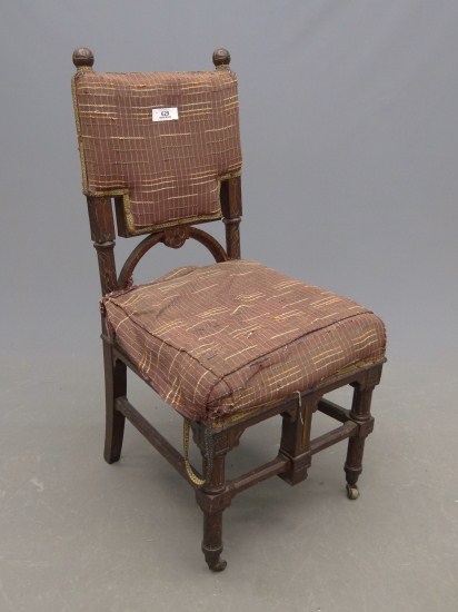 Victorian side chair.