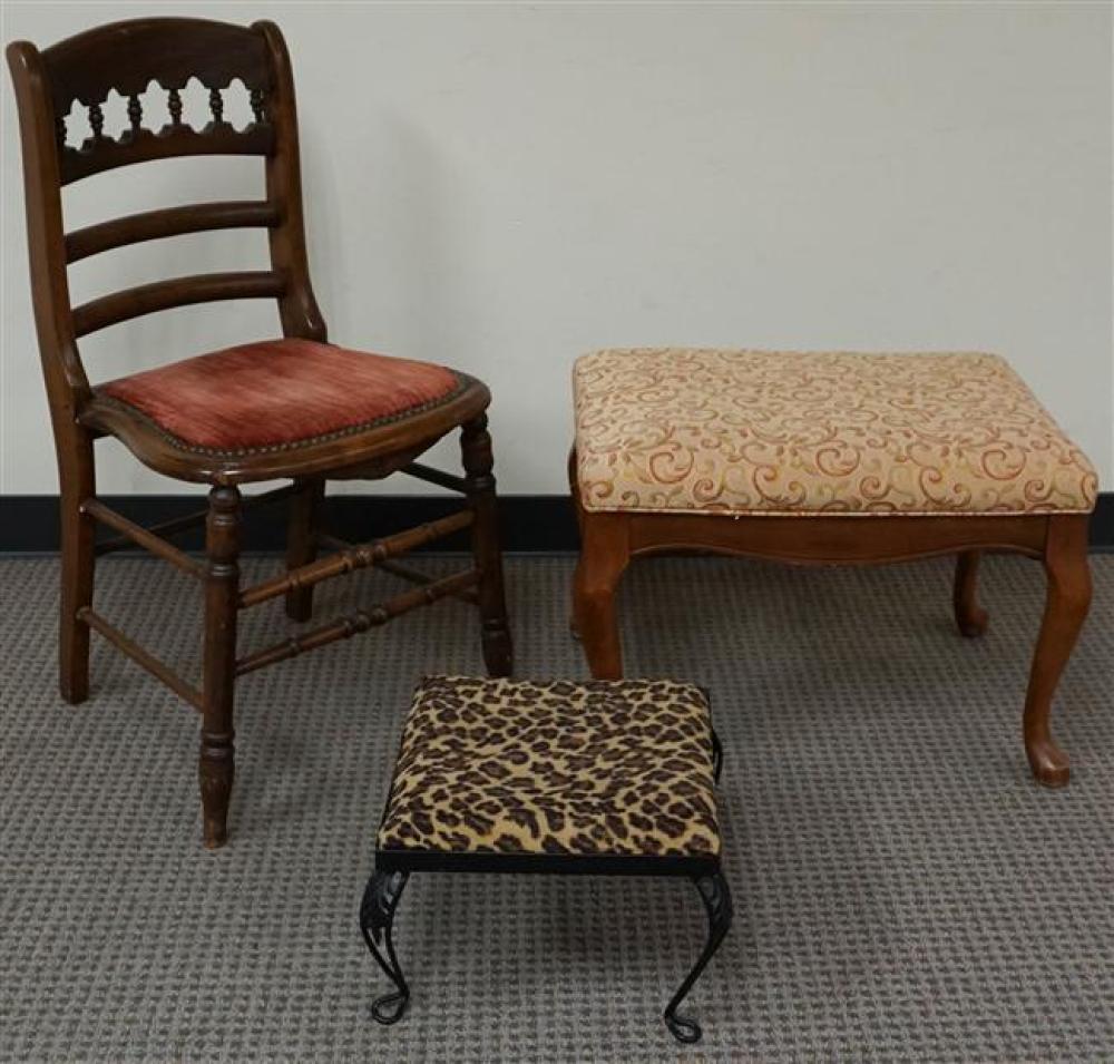 VICTORIAN SIDE CHAIR, QUEEN ANNE