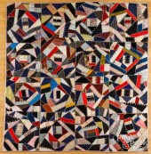 VICTORIAN SILK CRAZY QUILT, DA