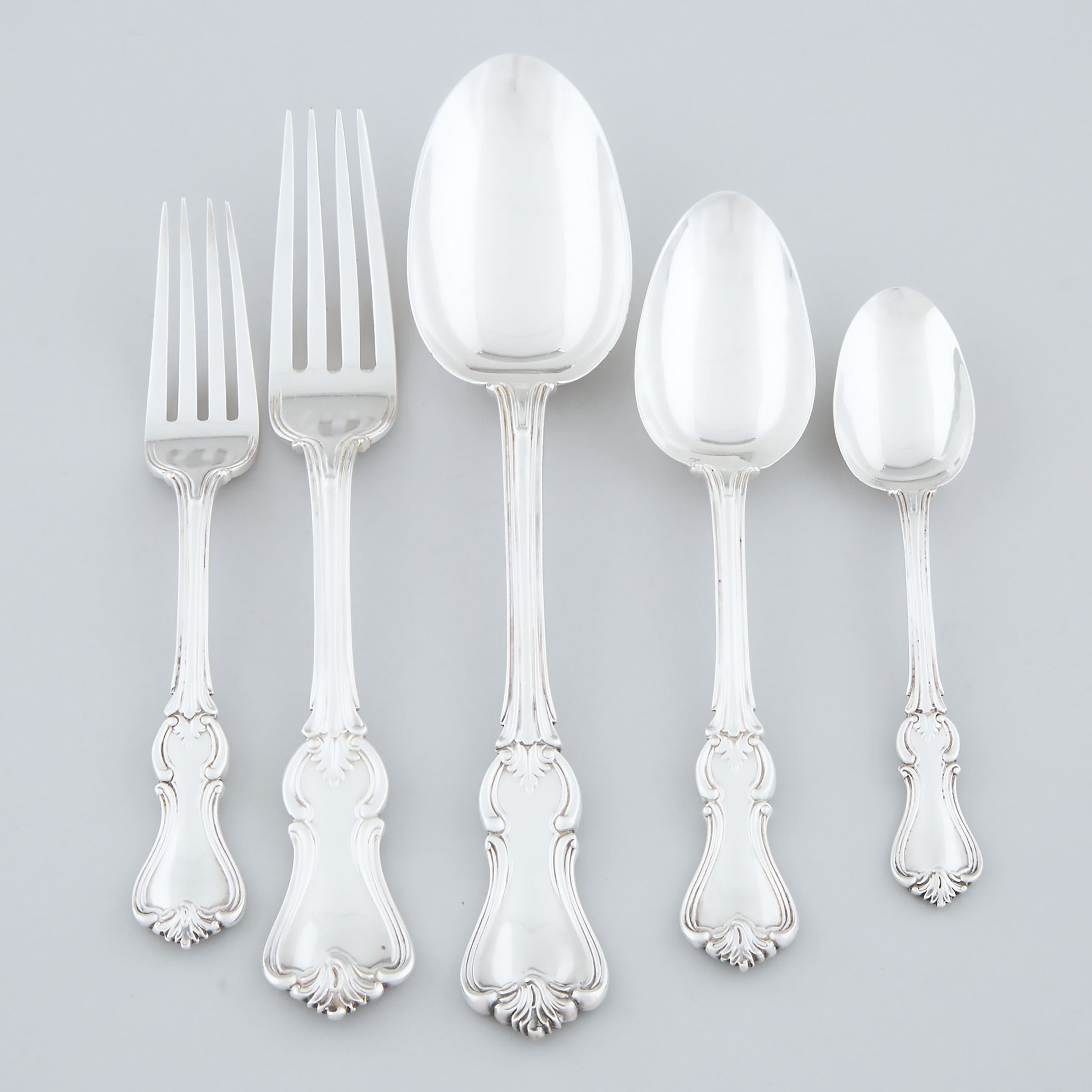Victorian Silver Albert Pattern